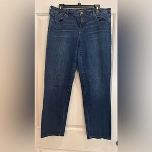 Liverpool Jeans Company Straight Leg Dark Blue Jeans